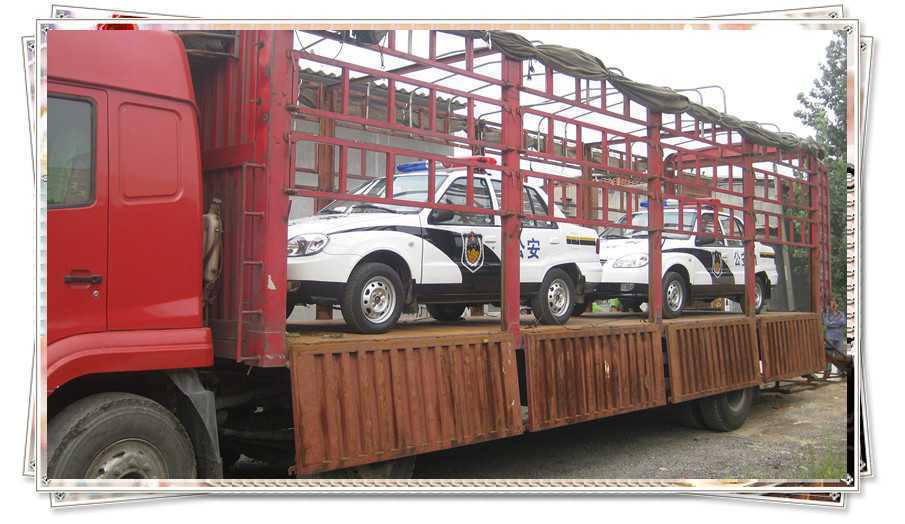 新宇宙電動車發往保定順平公安局電動警車