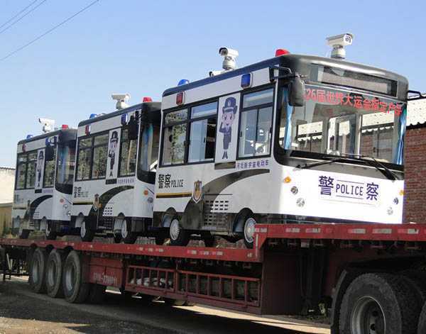 躍迪牌流動警務室發往邯鄲廣平