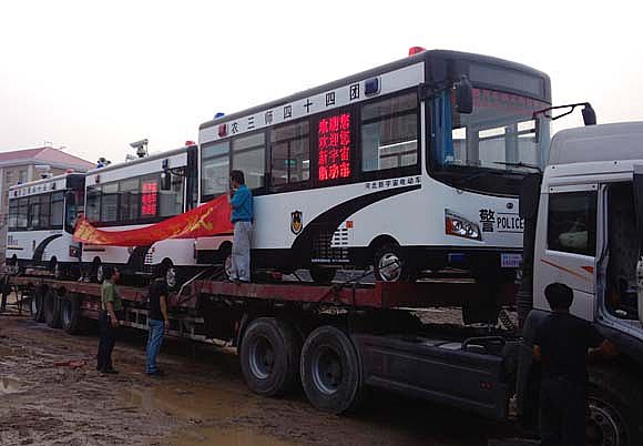 準備發往新疆農三師四十四團