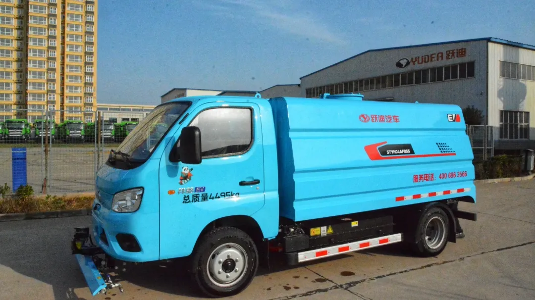 躍迪新能源汽車：綠色動力，引領未來環衛新風尚·