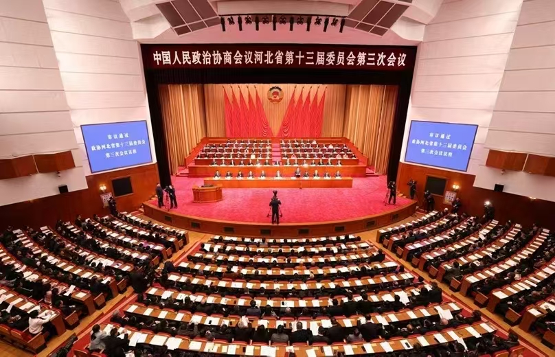 河北省政協十三屆三次會議開幕：河北省政協委員、躍迪集團董事長呂洪濤參加會議并接受采訪