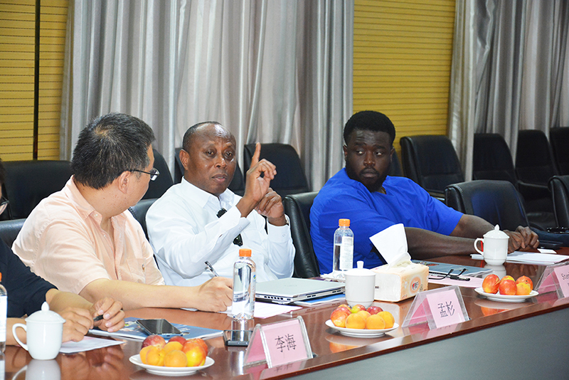 熱烈歡迎加納客商到躍迪洽談合作